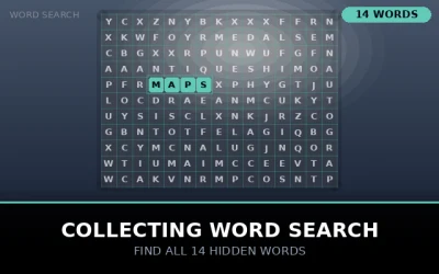 Collecting Word Search Word Search Puzzle