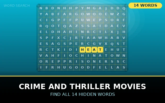 Crime and Thriller Movies Grid