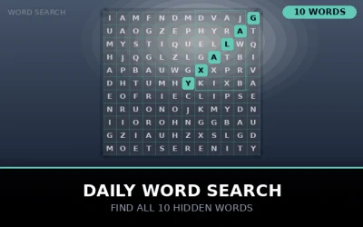 Daily Word Search Word Search Puzzle