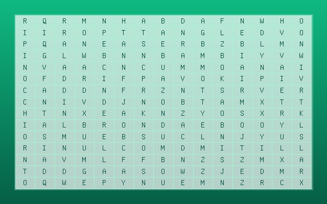 Disney Movies Word Search Grid