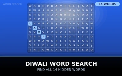 Diwali Word Search Word Search Puzzle