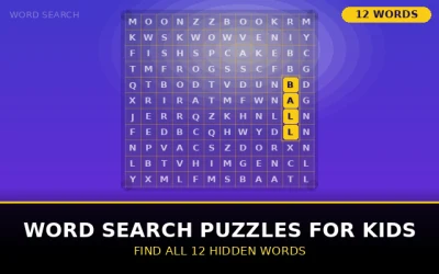 Word Search Puzzles for Kids Word Search Puzzle