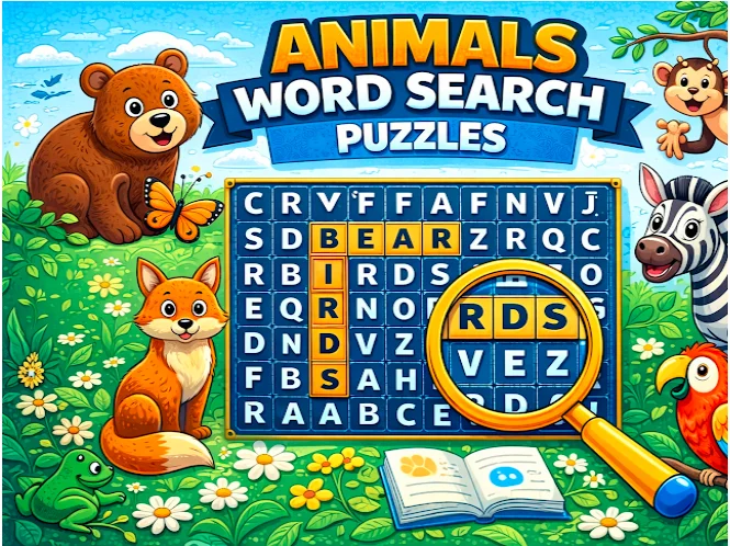 Animal Word Searches: Fun Learning Activities for All Ages
