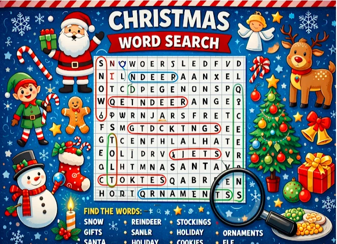 Christmas Word Search: A Deep Dive Into the Holiday Puzzle